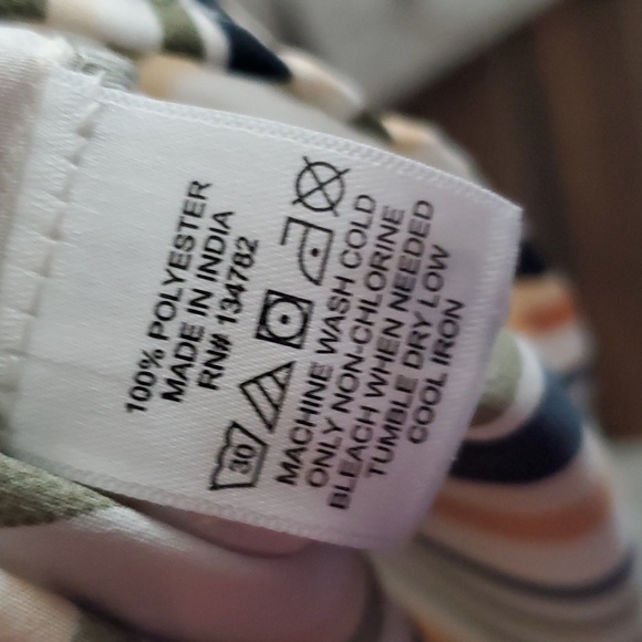 NWT Hint of Blush Stripe Dress Women M - Picture 5 of 5